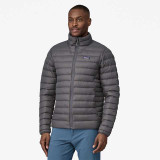 Patagonia Men's Down Sweater Jacket Forge Grey back