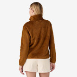 Patagonia Women's Re-Tool Half-Snap Pullover in Shelter Brown colorway