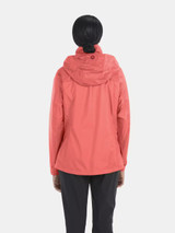 The Marmot Women's Precip Eco Jacket in the Grapefruit Colorway