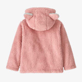 Patagonia Toddlers' Furry Friends Fleece Hoody Mallow Pink front