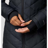 Columbia Women's Heavenly™ Long Hooded Jacket in Black colorway