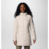 Columbia Women's Heavenly™ Long Hooded Jacket in Dark Stone colorway