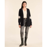 Pendleton Women's Sierra Springs Cotton Cardigan in Black Harding Multi colorway