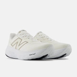 The New Balance Women's Fresh Foam X 1080v14 Running Shoes in White and Gold