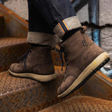 Danner Men's Logger 917 GTX Boots in Cap Toe Bracken lifestyle