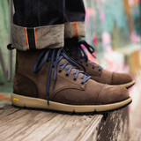Danner Men's Logger 917 GTX Boots in Cap Toe Bracken lifestyle wear