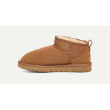 Ugg Women's Classic Ultra Mini Boots Chestnut Brown side view