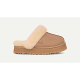 The Ugg Women's Disquette Slippers in Sand Tan