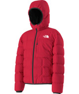 The North Face Boys' Reversible Shasta Full-Zip Hooded Jacket in TNF Red