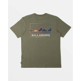 Billabong Men's Range Short Sleeve T-Shirt in the colorway Fern