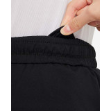 Nike Girls' One Big Kids' Dri-FIT High-Waisted Woven Training Shorts in Black colorway