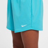 Nike Girls' One Big Kids' Dri-FIT High-Waisted Woven Training Shorts in Dusty Cactus Colorway