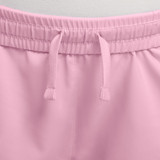 Nike Girls' One Big Kids' Dri-FIT High-Waisted Woven Training Shorts in Medium Soft Pink