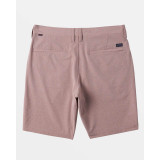 The Billabong Men's Crossfire Mid 19" Hybrid Shorts in the colorway Sangria