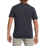 The Billabong Men's Essential Wave Washed Short Sleeve Pocket T-Shirt in the colorway Black