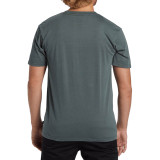 The Billabong Men's Essential Wave Washed Short Sleeve Pocket T-Shirt in the colorway Slate Green