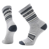 The Smartwool Everyday ReGarita Crew Socks in Light Grey