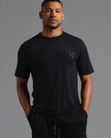 The Municipal Men's Origin SuperBlend Tee in Black