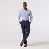 The Mizzen Main Men's Leeward Dress Shirt in Light Blue