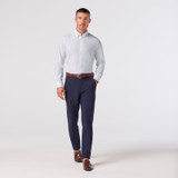 The Mizzen Main Men's Leeward Dress Shirt in White