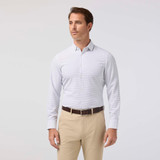 Mizzen+Main Men's Leeward Dress Shirt Passion Purple Multi Diamond alternate view