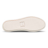 Clae Men's Deane Leather Sneakers Off White and White sole view