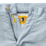 Duck Head Men's Gold School Pants Heather Blue back view