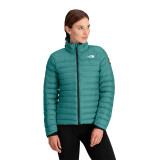 The North Face Women's Terra Peak Jacket in Oxidized Bronze back view