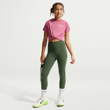 The Nike Kids' Nike Legend DRI-FIT Tee in Peony