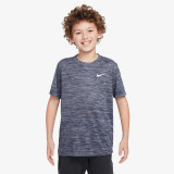 The Nike Kids' Sportswear Legend DRI-FIT Tee in MIdnight Navy
