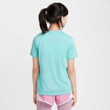 The Nike Kids' Sportswear Legend DRI-FIT Tee in Green Frost