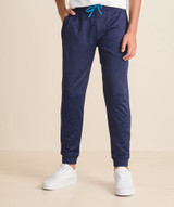 Vineyard Vines Boys' Performance Joggers in Deep Bay Heather