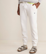 Vineyard Vines Men's Clean Fleece Joggers in Marshmallow white