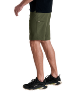 KUHL Men's Renegade 10" Shorts Evergreen front view
