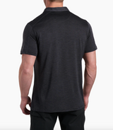 KUHL Men's Engineered Polo Black side view
