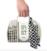 Pinch Provisions Super Spa Set in Black/White pouch detail