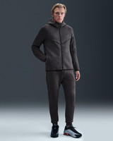 Nike Men's Tech Full-Zip Windrunner Hoodie Black back