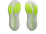 The Asics Women's Glideride Max Running Shoes in Birch White and Black