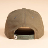 Texas Hill Country Provisions Men's All's Good Guadalupe Snapback in Olive Green