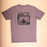 Texas Hill Country Provisions Men's Fine n' Dandy Feather Grass Tee In Purple Haze