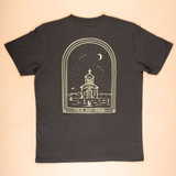 Texas Hill Country Provisions Men's Dust to Dust Feather Grass Tee in Vintage Black