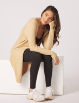 Glyder Women's Elevated Cardigan in Tan