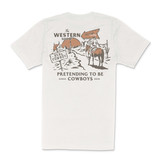 The Sendero Provisions Co. Men's Western Show Tee in White