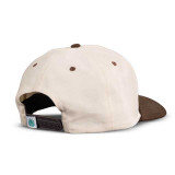 Sendero Provisions Co. Cowboy Country Club Snapback Hat Cream White and Brown back view