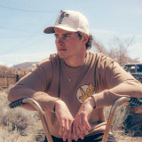 The Sendero Provisions Co. Stick Horse Snapback Hat in Cream White