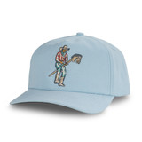 The Sendero Provisions Co. Stick Horse Snapback Hat in Blue