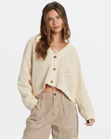 Billabong Women's Lennon Cardigan in Dove