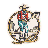 The Sendero Provisions Co. Stick Horse Sticker