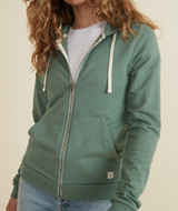 Marine Layer Women's Afternoon Hooded Jacket in Sage Green