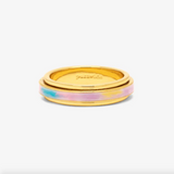 Pura Vida Tie Dye Fidget Ring in Gold